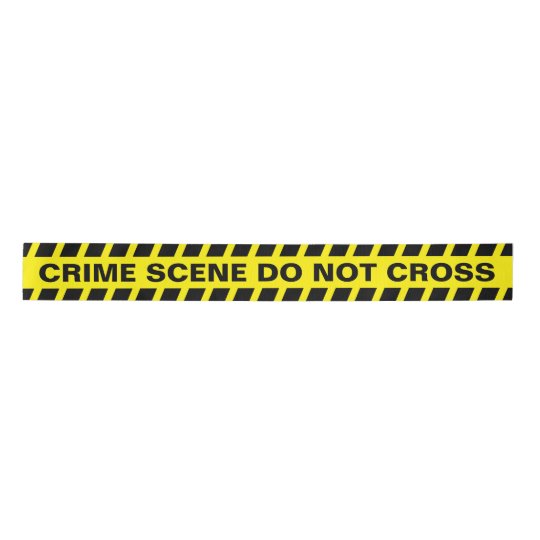 Halloween Decorations Crime Scene Ribbon | Zazzle.com