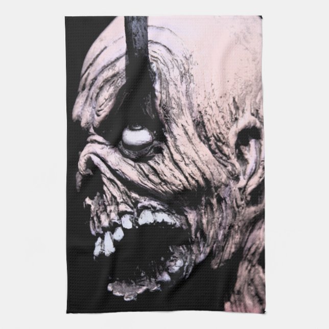 Halloween Decorations Zombie Home Decor Kitchen Towel (Vertical)