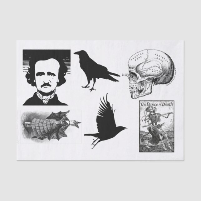 Halloween decoupage collection tissue paper (Front)