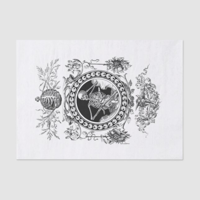 Halloween decoupage tissue paper (Front)