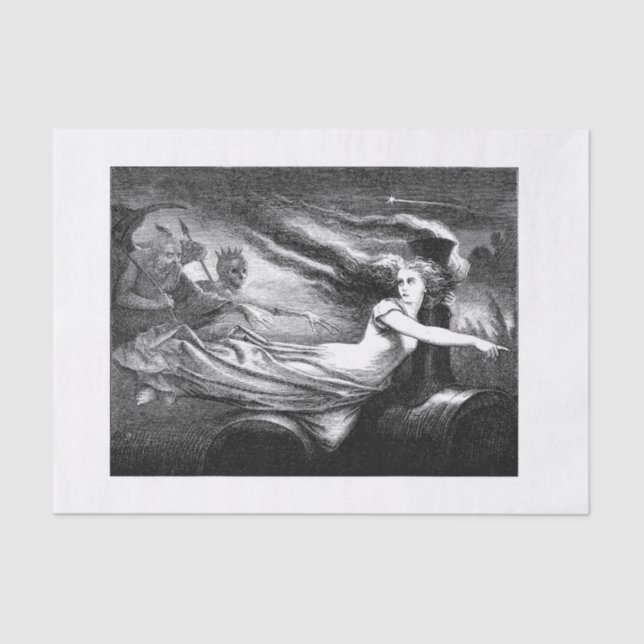 Halloween decoupage tissue paper (Front)