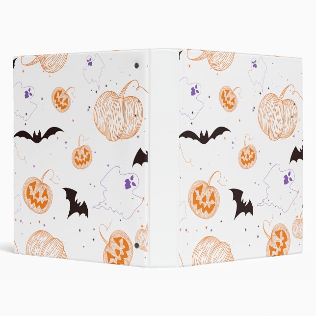 Halloween Delights 3 Ring Binder (Background)