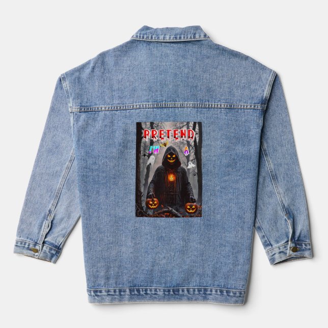 Halloween Denim Jacket (Back)