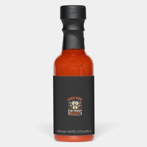 Halloween Dentist Fright Night Hot Sauces