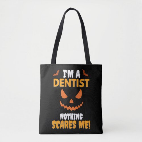Halloween Dentist Tote Bag