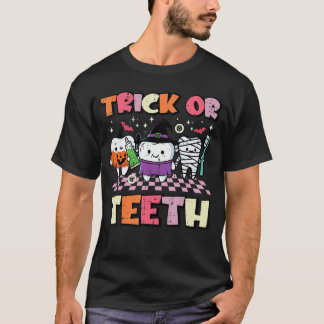 Halloween Dentistrick Oreeth Dental Costume Men Wo T-Shirt