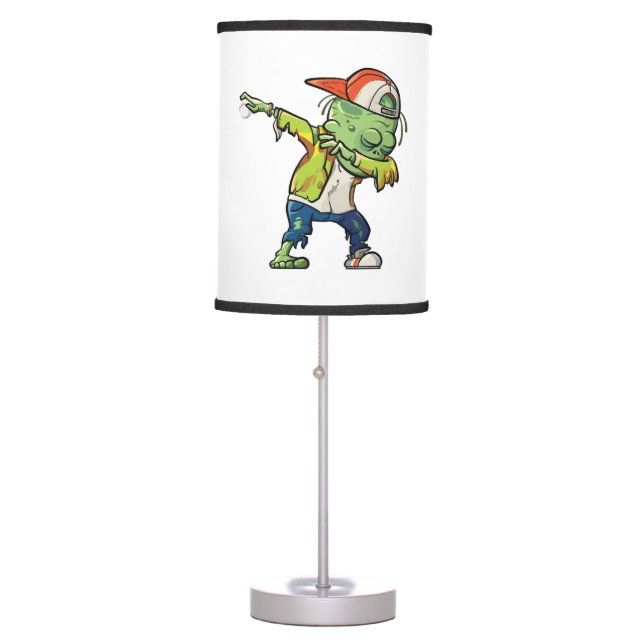 Halloween Design for Baseball Lovers  Table Lamp (Front)