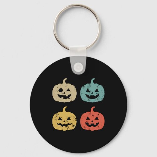 Halloween Design for Pumpkin Lovers Keychain