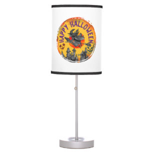Halloween Design Happy Halloween Witch Table Lamp