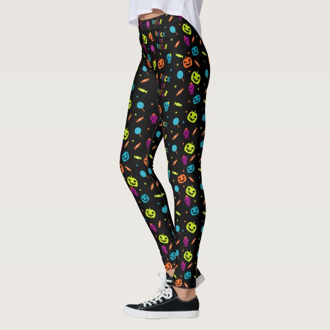 Halloween Design Leggings (Left)