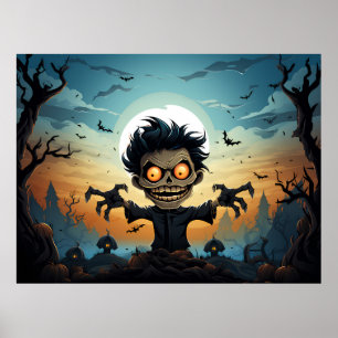 Halloween Design Poster