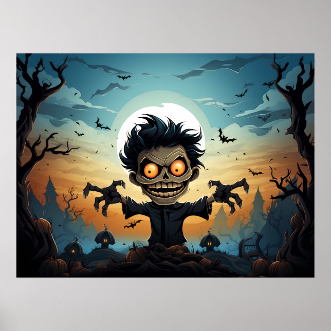 Halloween Design Poster (Front)
