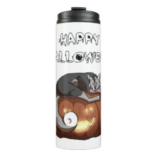 Halloween design thermal tumbler