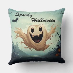 Halloween Design Throw Pillow