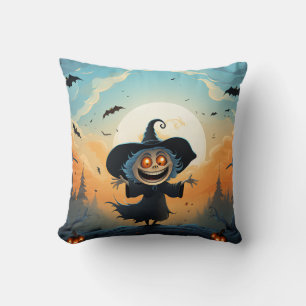 Halloween Design Throw Pillow