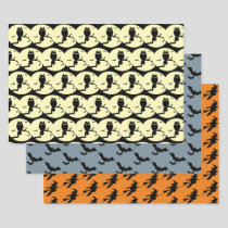 Halloween Design Wrapping Paper Sets