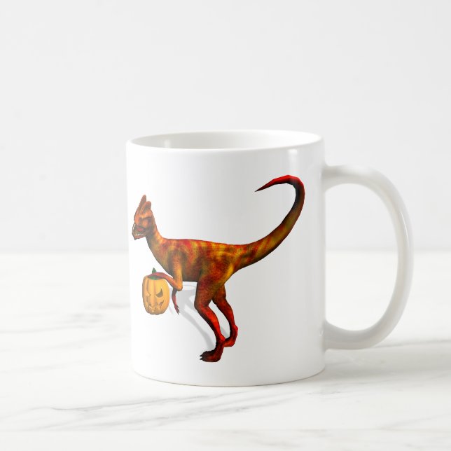 Halloween Dilophosaurus Coffee Mug (Right)