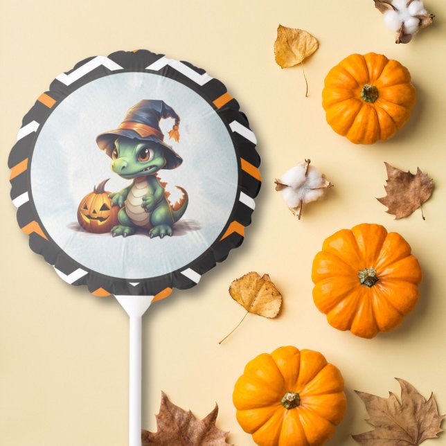 Halloween Dinosaur Dino-Mash Party Balloon (Cute Halloween Dinosaur Balloon)