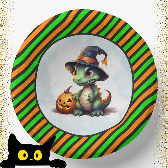 Halloween Dinosaur Dino-Mash Party Paper Bowls (Halloween Dinosaur Dino-Mash Party Paper Bowls)