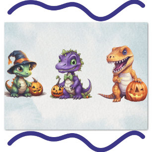 Halloween Dinosaur Dino-Mash Party Tissue Paper