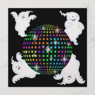 Halloween DISCO Party - SRF Invitation