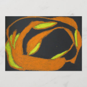 Halloween Disembodied Jack'oLantern Invitations