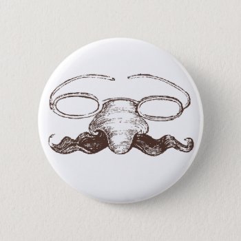 Halloween Disguise Button by ericar70 at Zazzle