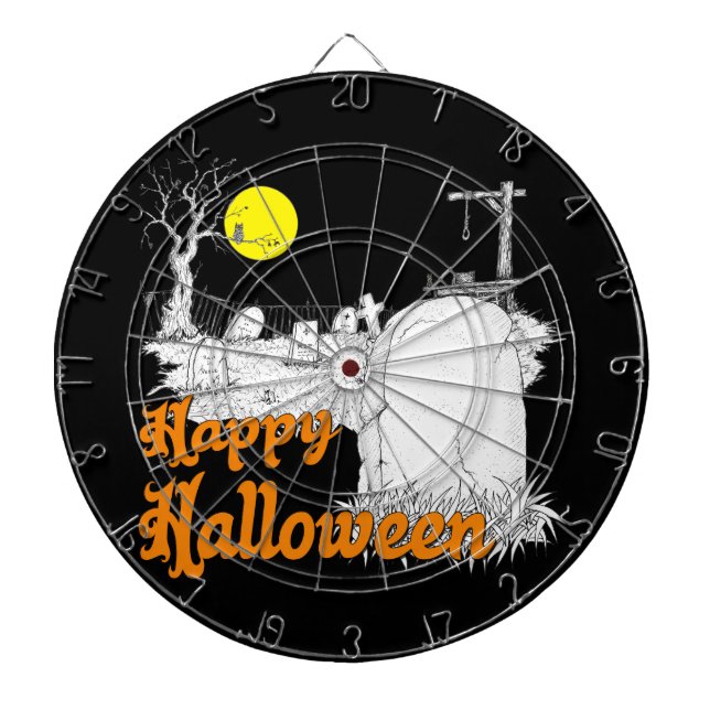 Halloween DIY Dartboard (Front)