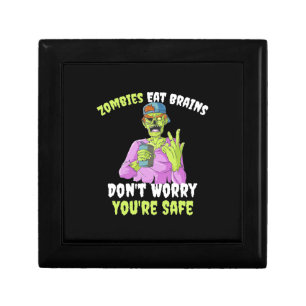 Halloween Do Not Worry You Are Safe Gift Box