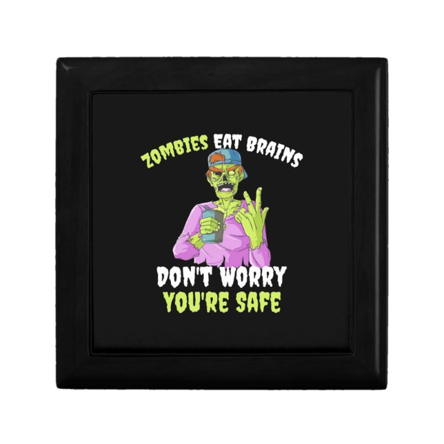 Halloween Do Not Worry You Are Safe Gift Box (Front)