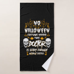 Halloween Doctor Bath Towel