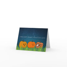 Halloween doesn't have to be scary card