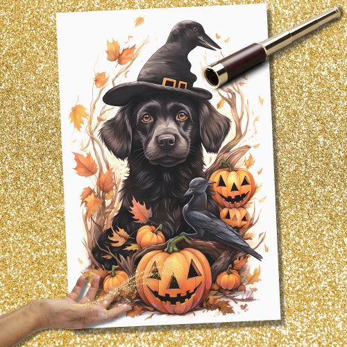 Halloween Dog 4 Decoupage Paper