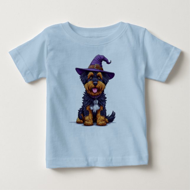 Halloween Dog Baby T-Shirt (Front)