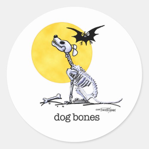 Halloween _ Dog Bones stickers