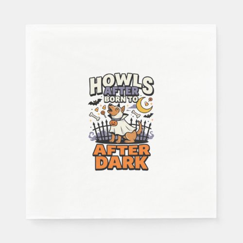 Halloween Dog Boo Crew (5) Napkins
