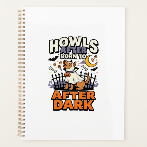 Halloween Dog Boo Crew (5) Planner