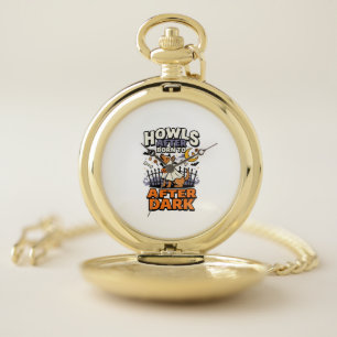 Halloween Dog Boo Crew (5) Pocket Watch