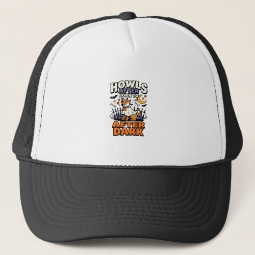 Halloween Dog Boo Crew (5) Trucker Hat