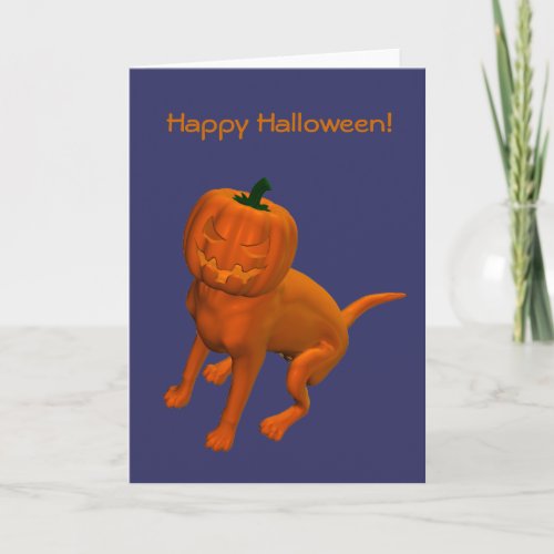 Halloween Dog Card