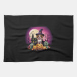 Halloween Dog Fall Lovers Kitchen Towel