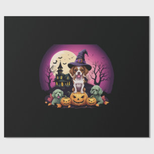 Halloween Dog Fall Lovers Wrapping Paper