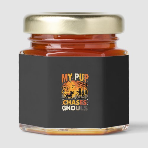 Halloween Dog Graveyard Patrol Honey Jar Favors