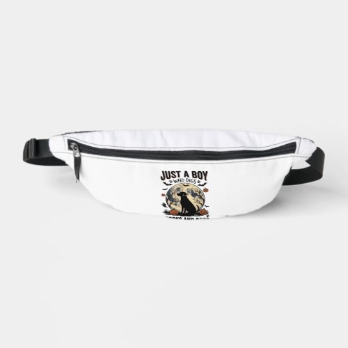 Halloween Dog Lover Vintage Engraving Boy Shirt De Fanny Pack