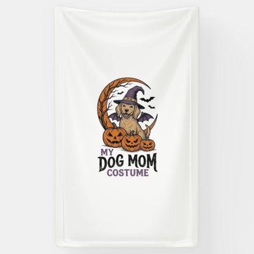 Halloween Dog Mom Shirt Witch Pup Costume Graphic_ Banner