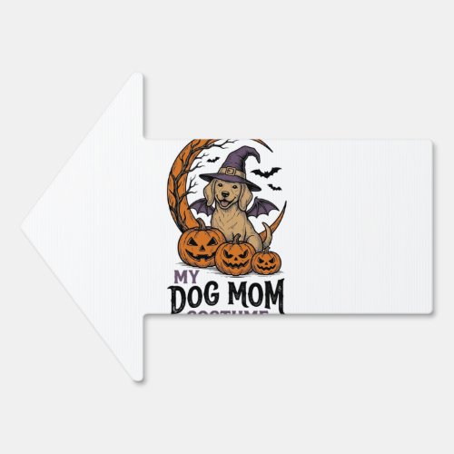 Halloween Dog Mom Shirt Witch Pup Costume Graphic_ Sign