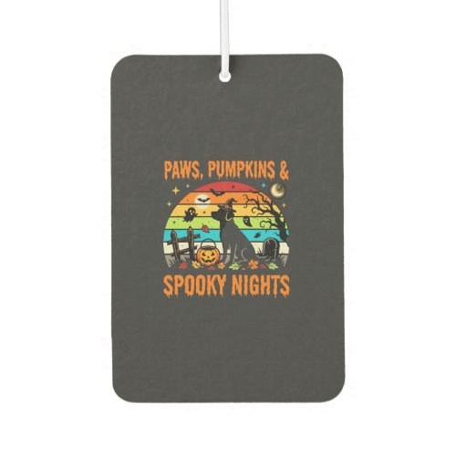 Halloween Dog Mom Spooky Night Air Freshener