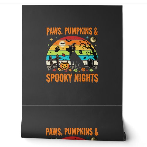 Halloween Dog Mom Spooky Night Wallpaper