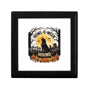Halloween Dog Moon Howl (2) Gift Box