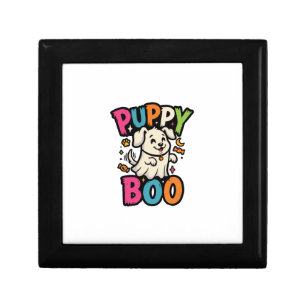 Halloween Dog Puppy Boo Gift Box